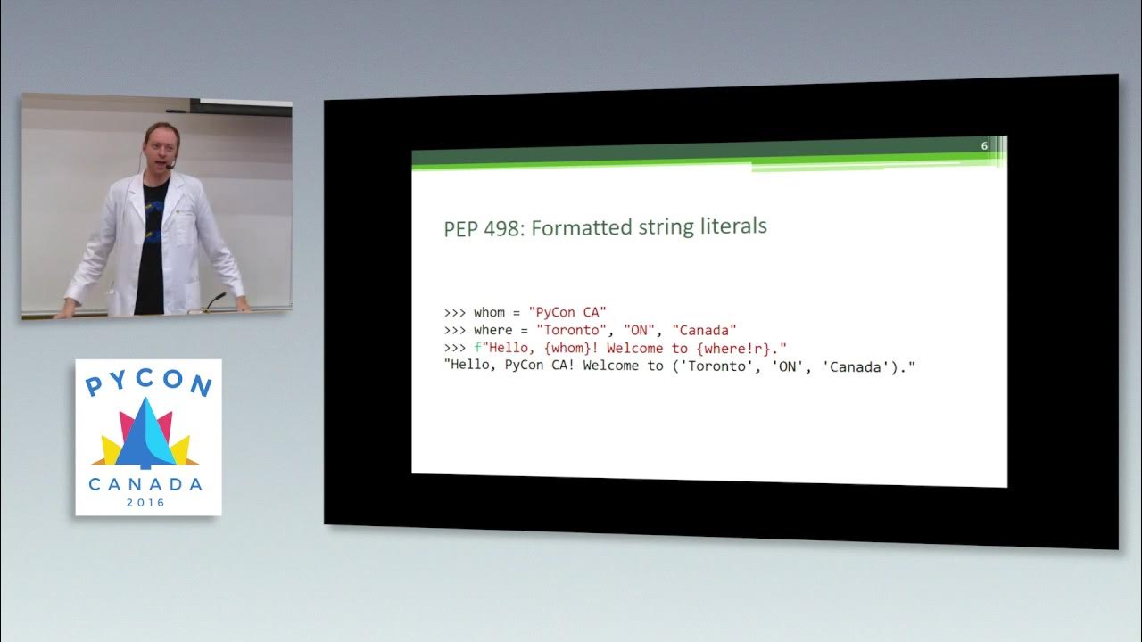 realpython's tweet card. What's new in Python 3.6 (Brett Cannon)