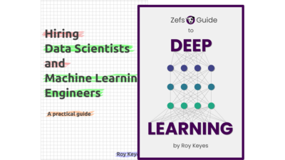 leanpub's tweet card. This bundle combines two super useful books for managers of machine learning or data science teams: Hiring Data Scientists and Machine Learning Engineers and Zefs Guide to Deep Learning, both by Roy...