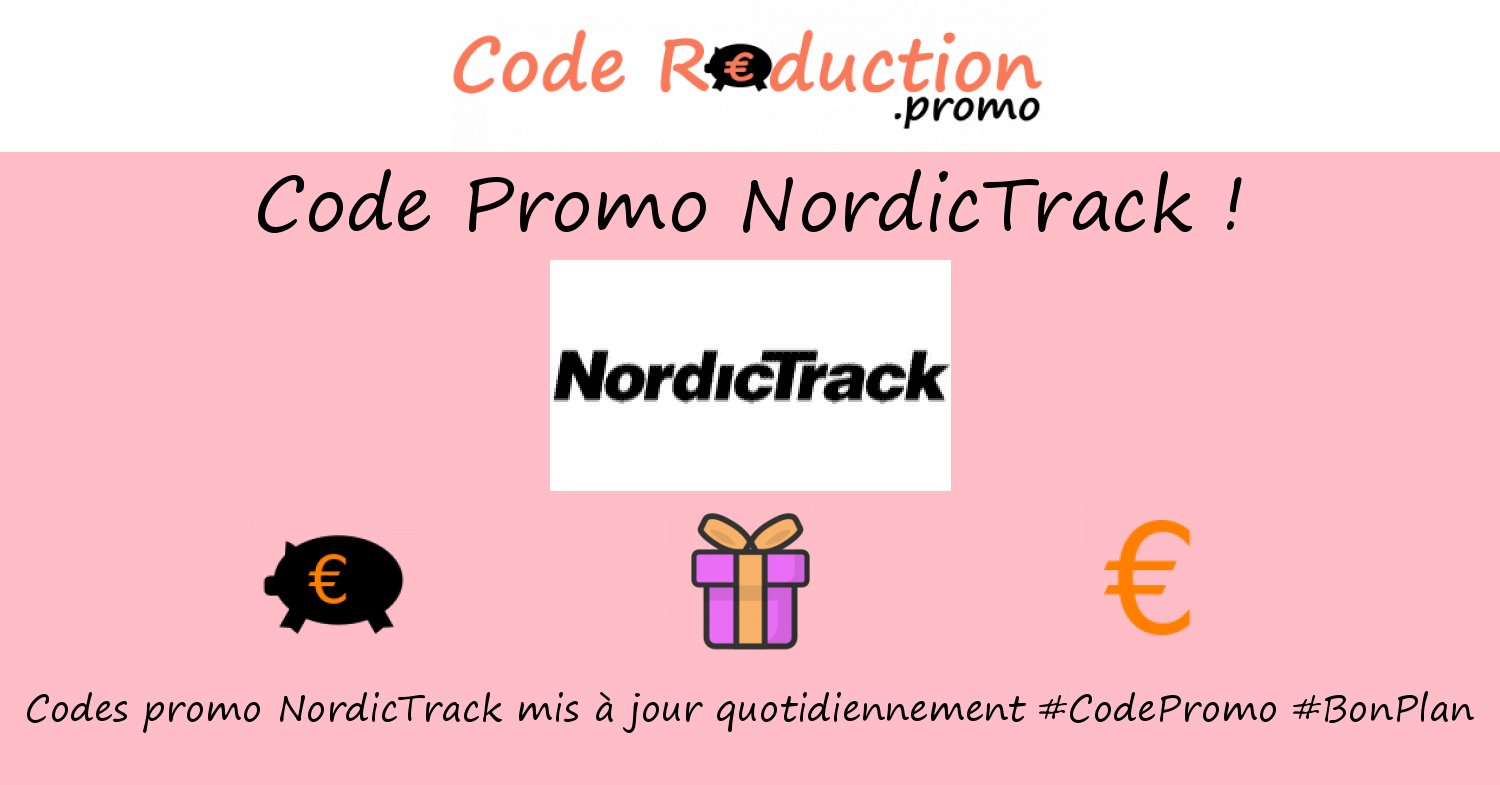 CodeRed_Promo's tweet card. ᐅ Trouvez un code promo NordicTrack valide ⭐ Obtenez des réductions exclusives en utilisant un ❤❤❤ code promo NordicTrack ❤❤❤ Octobre 2025