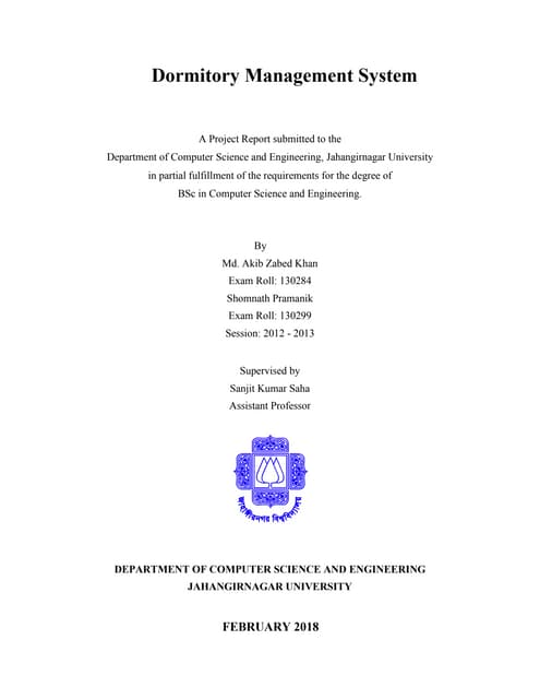 ArriesCarl's tweet card. Dormitory management system project report