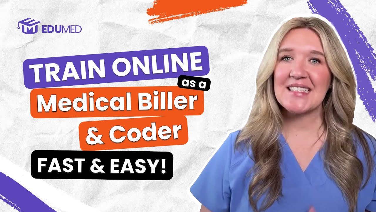 EduMedOrg's tweet card. How to Train as a Medical Biller & Coder ONLINE - Why It's Easier...