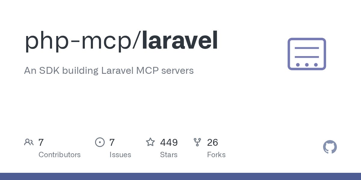 CodeWithKyrian's tweet card. An SDK building Laravel MCP servers. Contribute to php-mcp/laravel development by creating an account on GitHub.