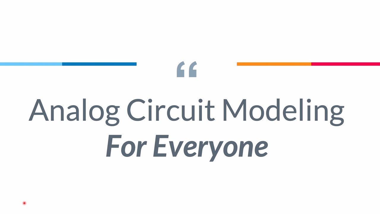 audiodevcon's tweet card. Point to Point Modeling: An Automatic Circuit Solving Library - Eric...