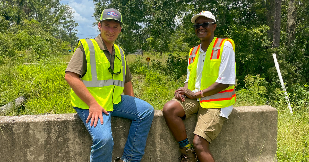 MSUEngineering's tweet card. Jean-Paul LeBlanc, a civil engineering major in MSU’s Bagley College of Engineering, spent part of his summer interning with Fenstermaker in his hometown of Lafayette, Louisiana. Founded in 1950,...