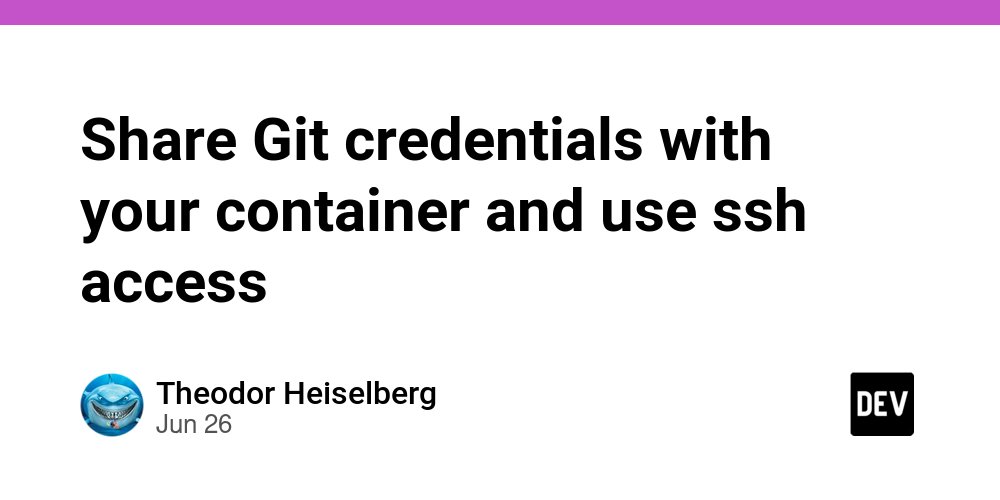 prod42net's tweet card. This is a run down of this article - Link! On how to access your git accounts from within your...