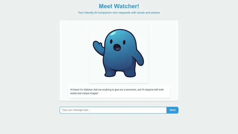 illeeche's tweet card. Your friendly AI companion who responds with words and actions and unique images.