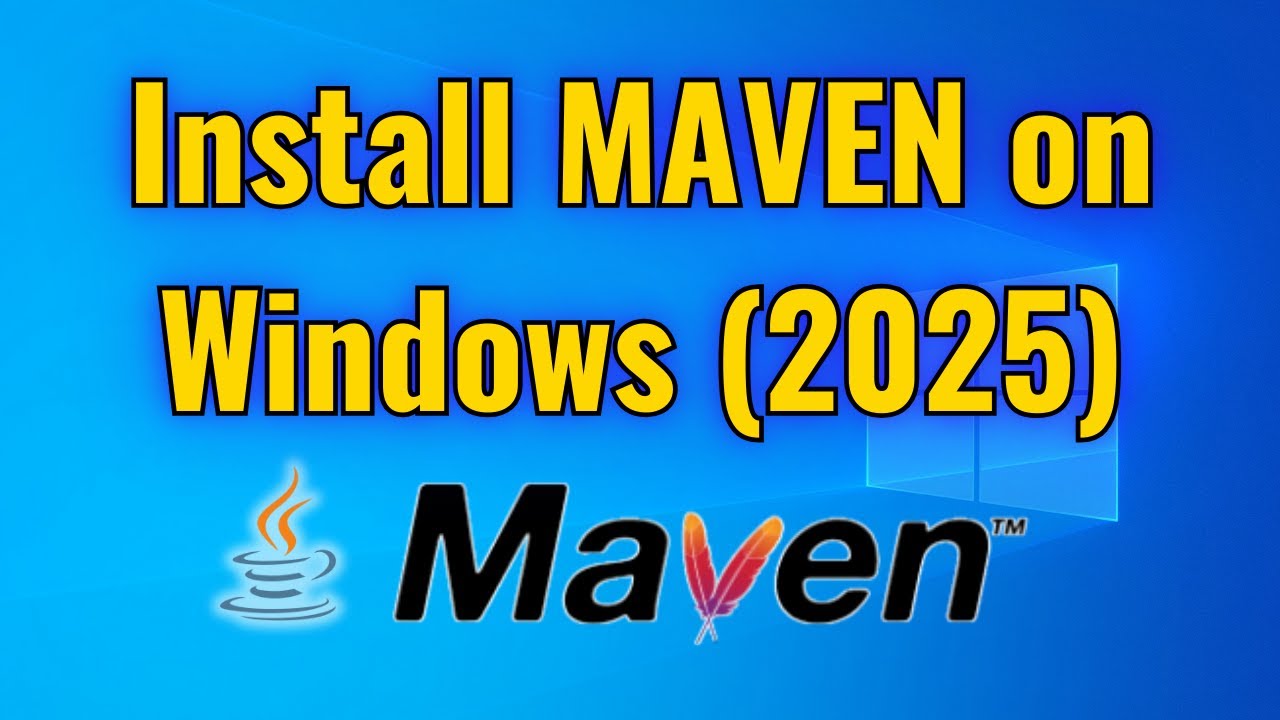 tech_with_monir's tweet card. How to Install Apache Maven on Windows 11 (2025)