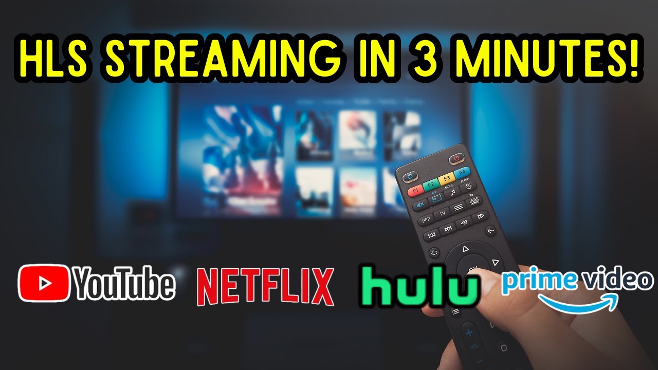 tech_with_monir's tweet card. HLS Streaming in 3 Minutes