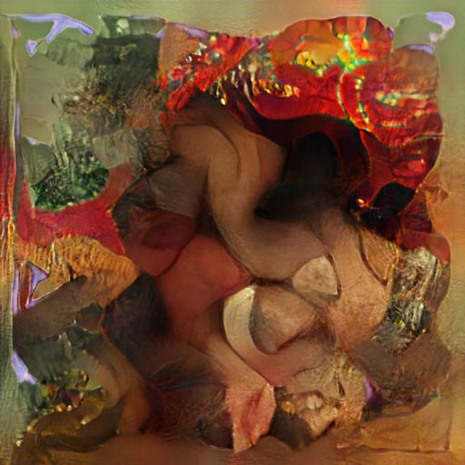 dotnetnukecomar's tweet card. Based on AI algorithms, Horatius surprises us with his painting about the emotions of a hot and fruity summer. The heat was scorching. Using AI to capture all his emotions in a very hot summer.