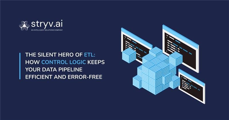 stryvofficial's tweet card. Behind every reliable ETL pipeline lies a silent but critical force: Control Logic. It’s not just about moving data, it’s about moving it right. This blog dives deep into why control logic is the...