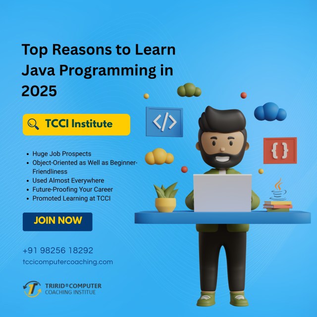 tccicomputer's tweet card. Learn Java programming in 2025 and boost your tech career. Discover why Java remains a top language for developers and how TCCI helps you master it with practical, hands-on training.
