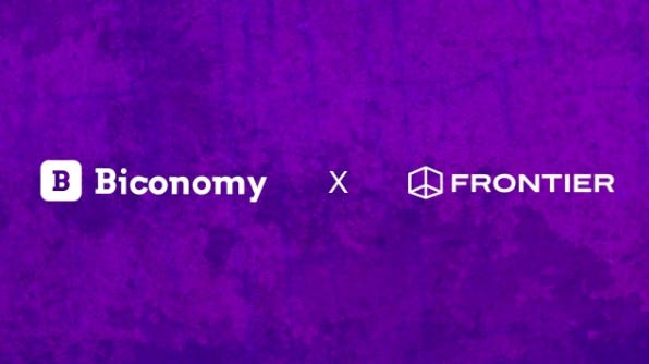 FrontierDotXYZ's tweet card. Biconomy is thrilled to announce an ongoing partnership with Frontier Wallet. This integration will allow Biconomy to facilitate a…