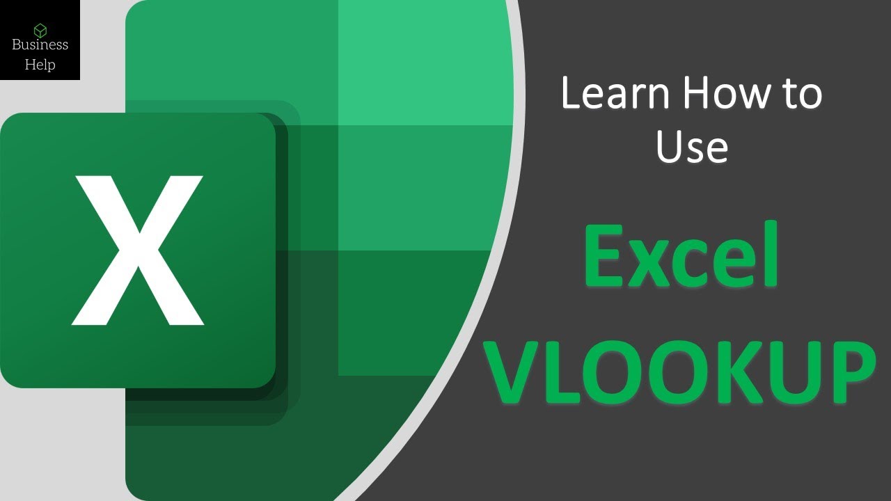 BusinessHelpTec's tweet card. Excel VLookup Tutorial