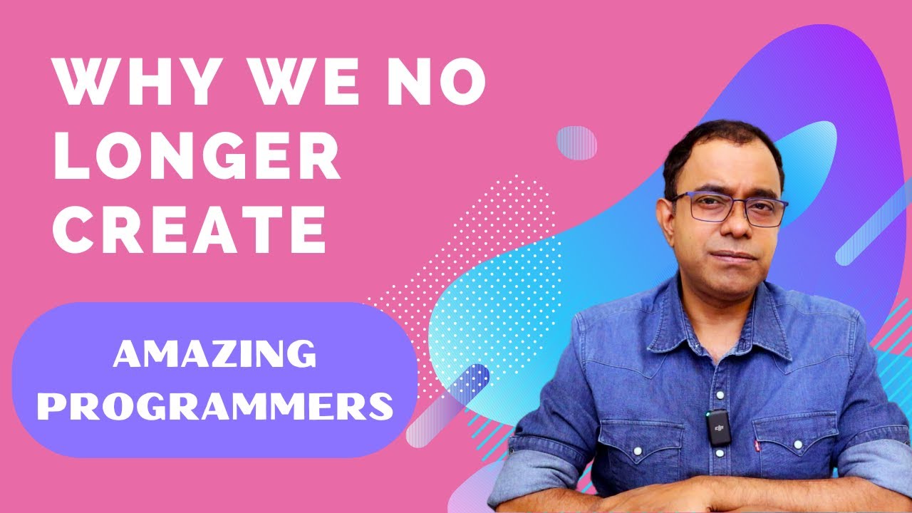 TheTheoryOfCode's tweet card. Why we No Longer Create Amazing Programmers