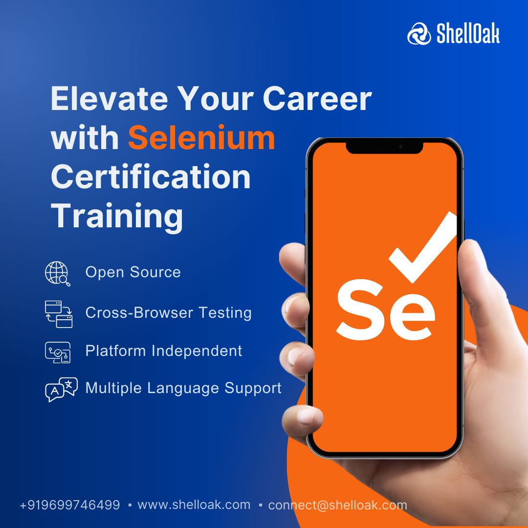 ShelloakS's tweet card. 🌟 Want to unlock new #careeropportunities in #softwaretesting ? Join our #selenium #certification #trainingcourse and become proficient in the most trusted automation tool for web testing—Selenium!...