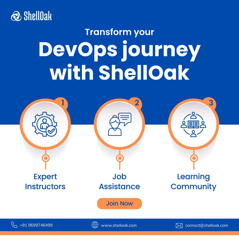 ShelloakS's tweet card. 🔧 Dive into DevOps with ShellOak's Cutting-Edge Training Program! 🔧 Here's why you should choose ShellOak: 1️⃣ Expert Instructors who bring real-world industry knowledge to the classroom 2️⃣ Job...