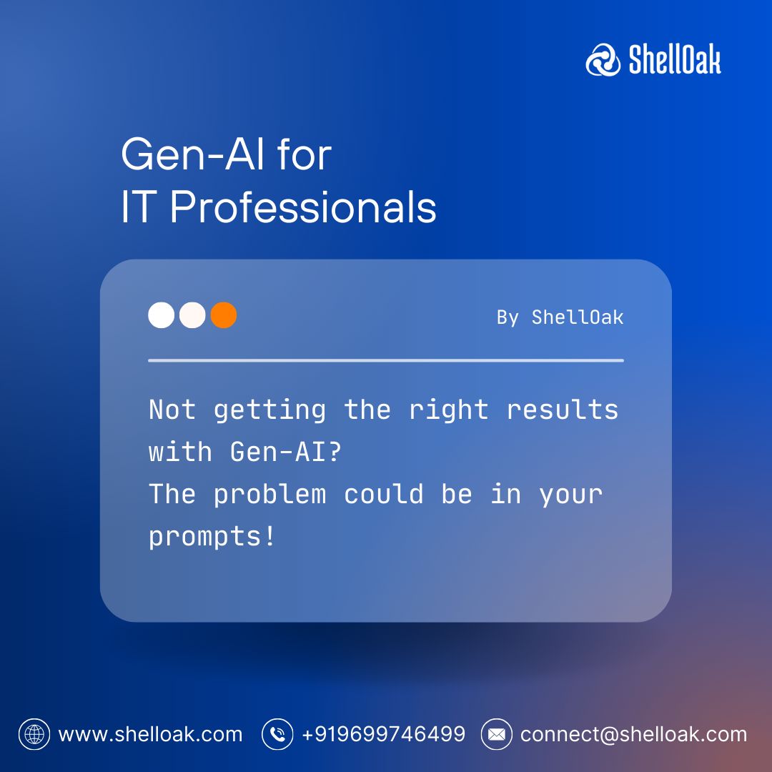 ShelloakS's tweet card. 🔍 Unlock the power of language models with our #promptengineering with #genai course tailored for IT professionals! 🚨 However, remember, prompt engineering isn't as simple as it sounds! Professio...