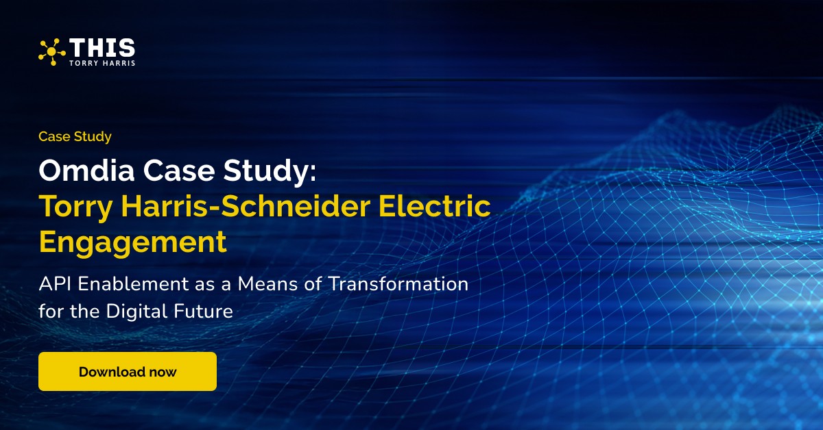 torryharris's tweet card. Discover how Schneider Electric leveraged API enablement for digital transformation. Explore Torry Harris' Schneider Electric digital transformation case study on seamless integration & scalability.
