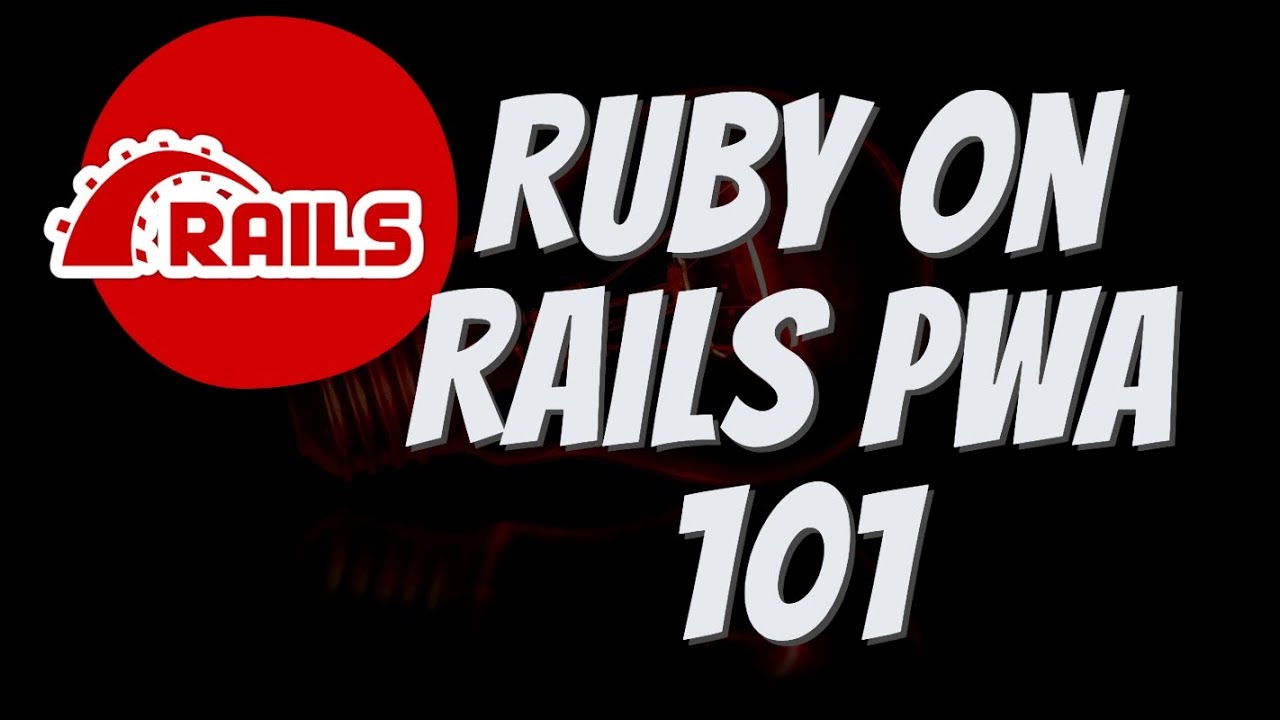 siaw23's tweet card. Intro to PWAs with Rails: Installable Web Apps