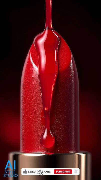 jamilahmedinbox's tweet card. Close Up of Bold Red Lipstick in Elegant Display 💄✨ #lipstick...