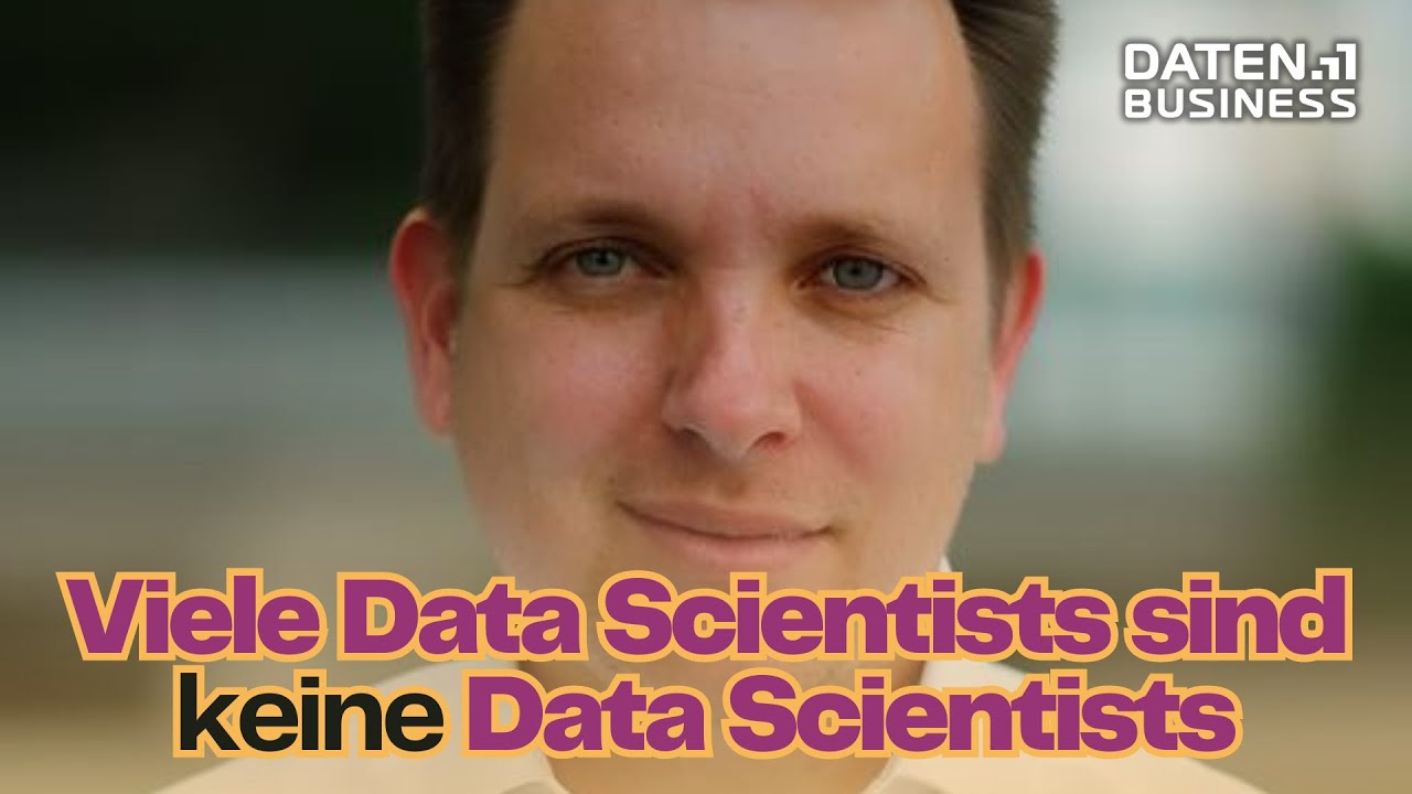 DataScienceHack's tweet card. BENJAMIN AUNKOFER: Ein Data Scientist allein macht kein erfolgreiches...