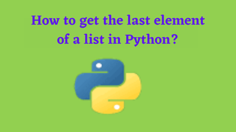 i2tutorials's tweet card. there are several ways to find the last element of any given list:Using negative IndexingUsing SlicingUsing IndexingUsing loops