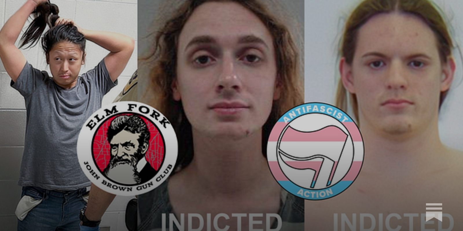 MrAndyNgo's tweet card. A federal grand jury has indicted two members of a North Texas Antifa cell for a terror plot and shooting attack