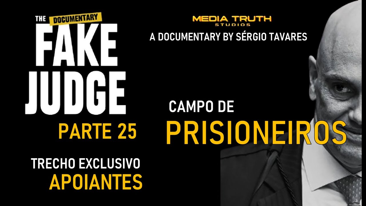canalsergio2's tweet card. The Fake Judge - Parte 25: Campo de prisioneiros (exclusivo apoiantes)
