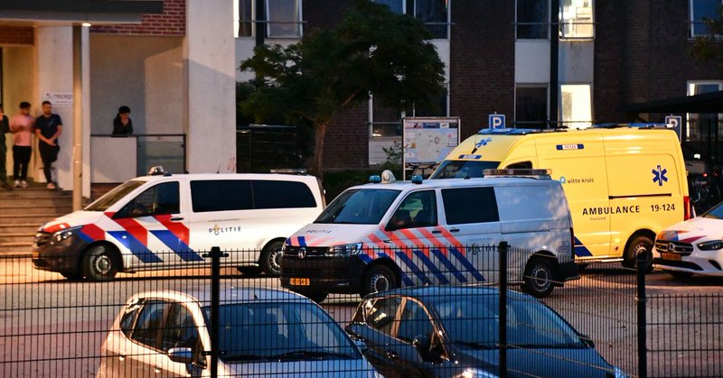Vechtpartij bij AZC Goes