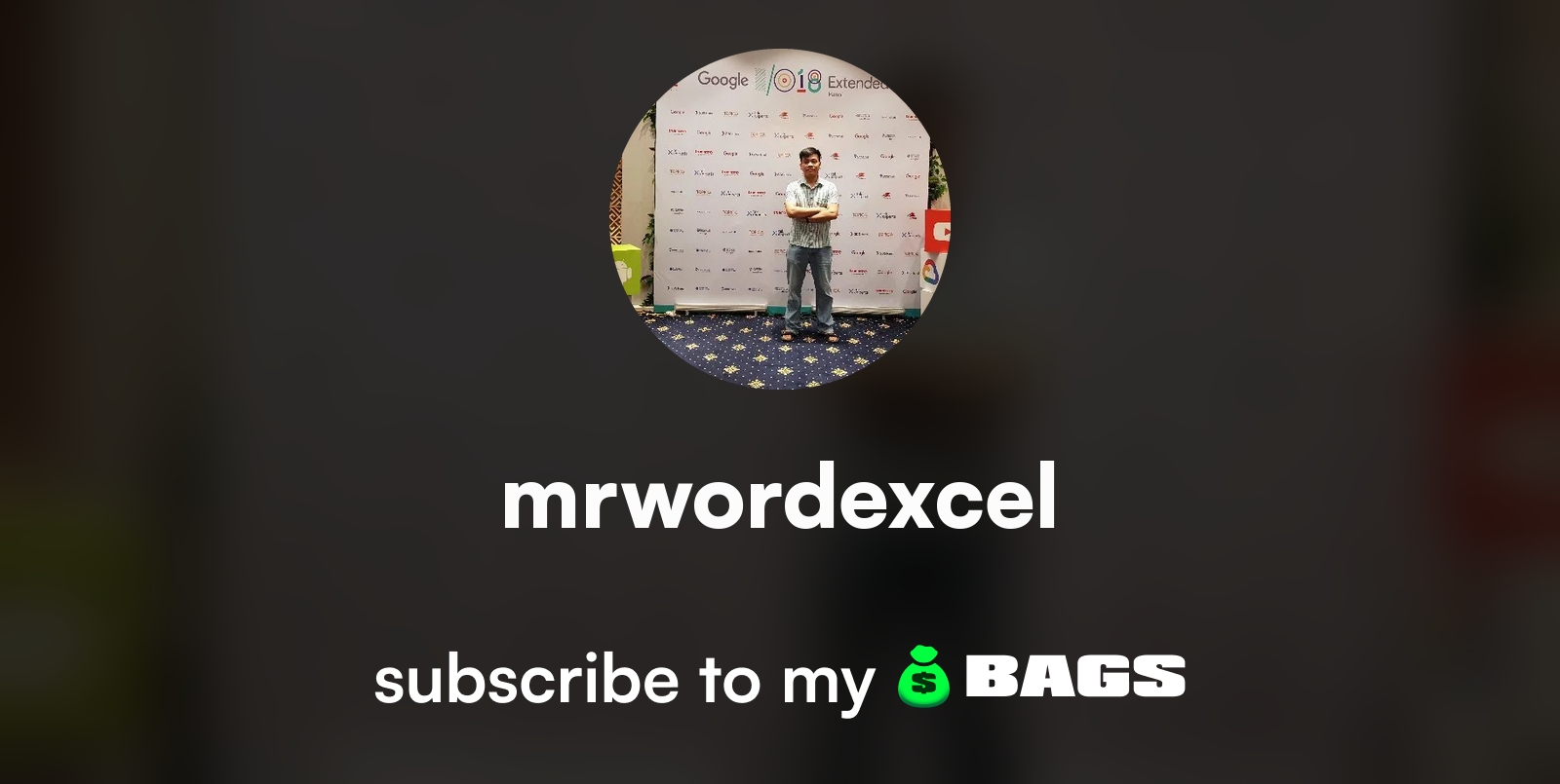mrwordexcel's tweet card. $mrwordexcel is on Bags
