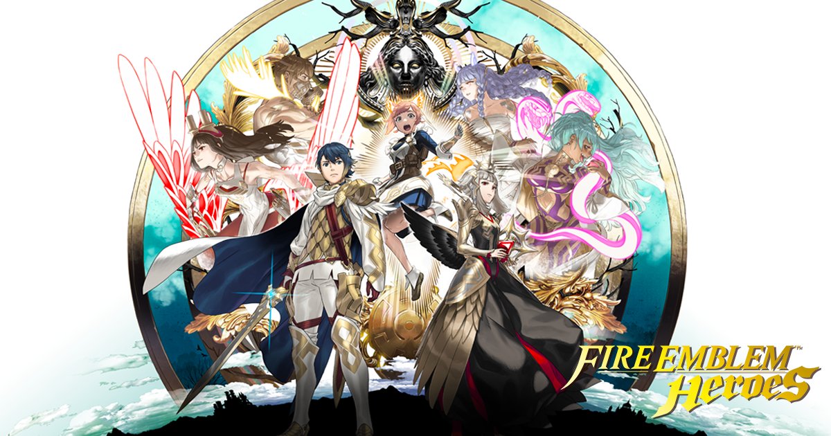 Codefreak8's tweet card. The Heroes that will appear in special outfits have been chosen.