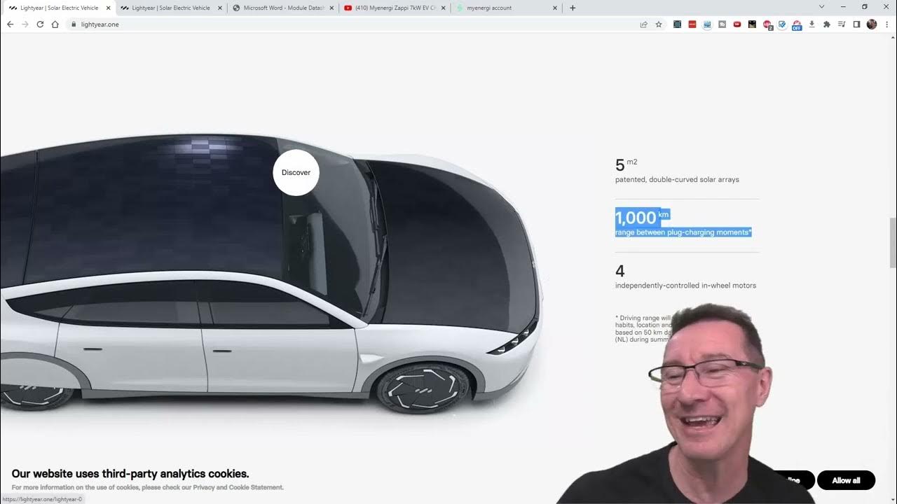 eevblog's tweet card. EEVblog 1480 EXTENDED VERSION - LightYear Zero + Aptera Solar EV