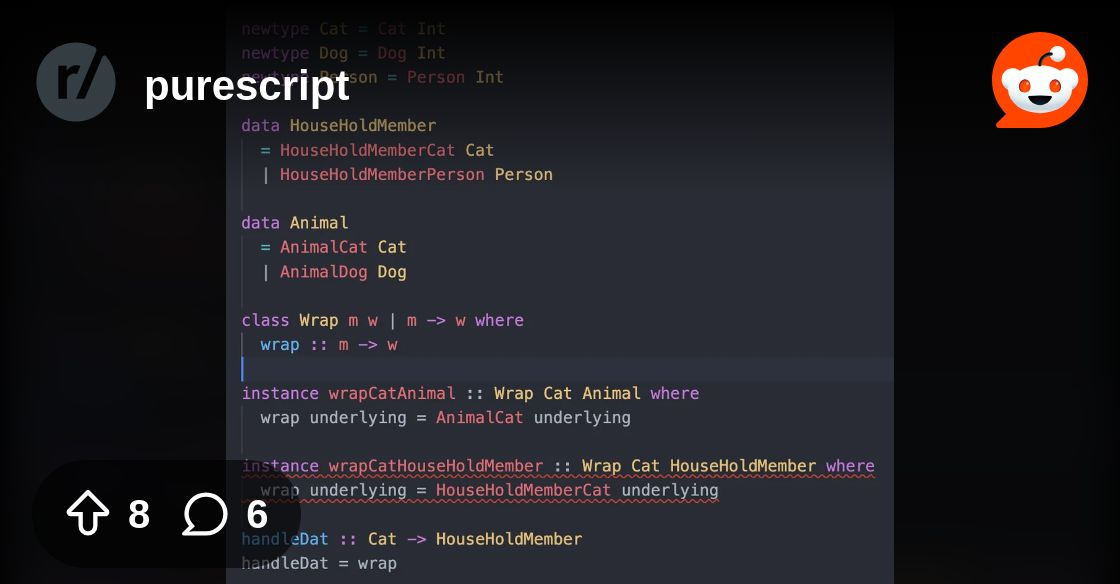 purescript's tweet card. Explore this post and more from the purescript community
