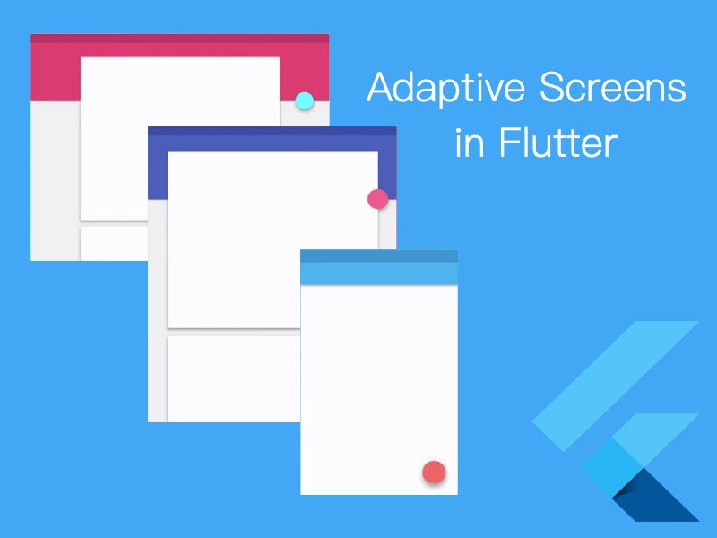 vietflutterdevs's tweet card. Making Adaptive Screens in Google’s Flutter Mobile SDK