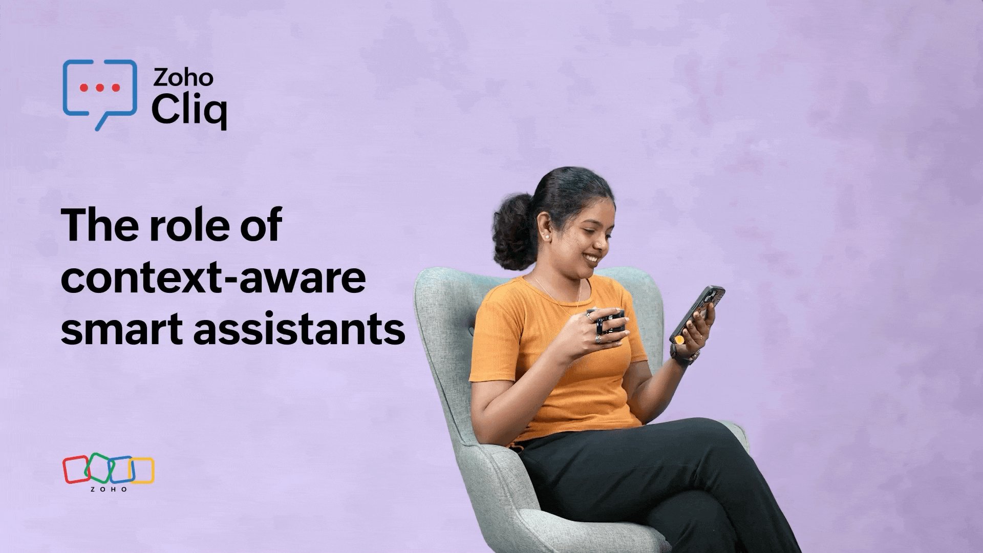 CreatorScripts's tweet card. Discover how Zoho Cliq's AI-powered, context-aware smart assistants boost productivity by automating tasks, personalizing workflows, and reducing cognitive effort.