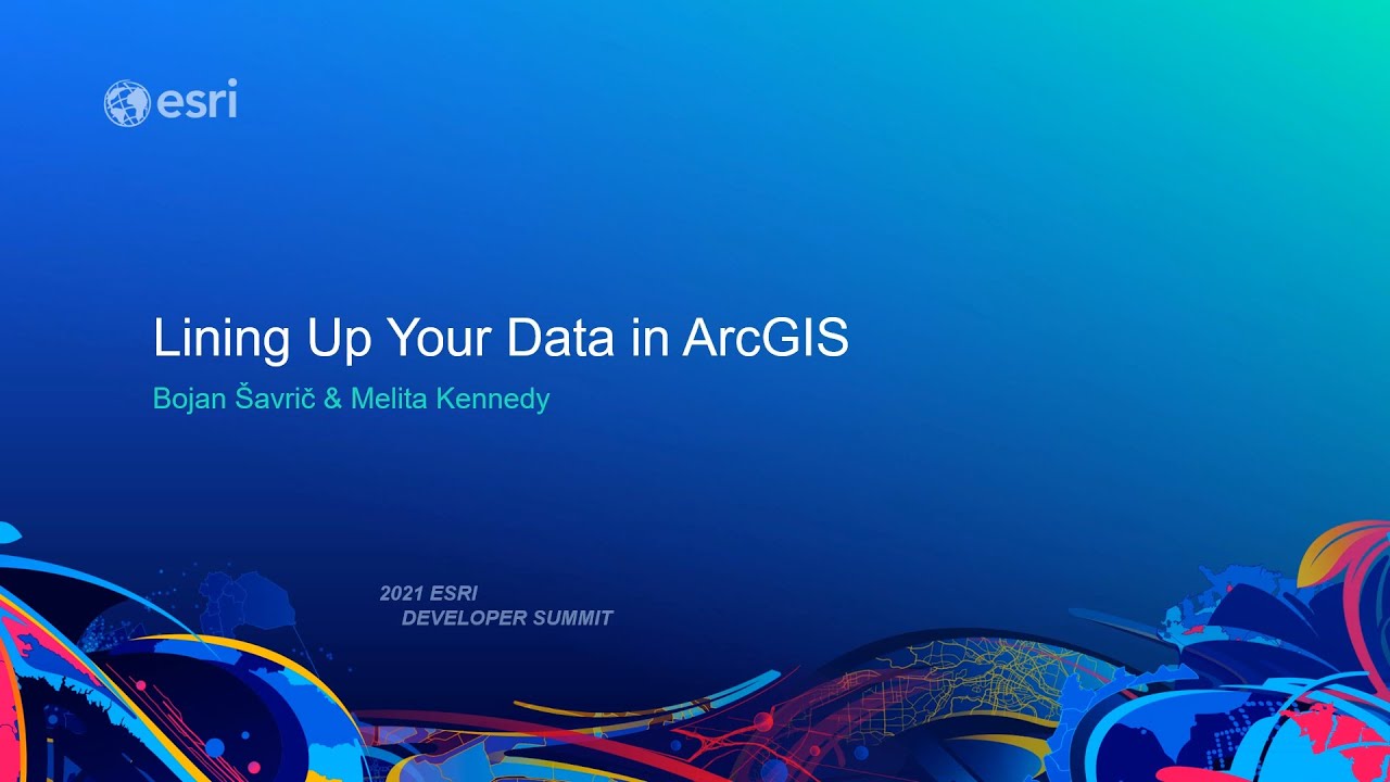 ProjectionWizz's tweet card. Lining Up Your Data in ArcGIS