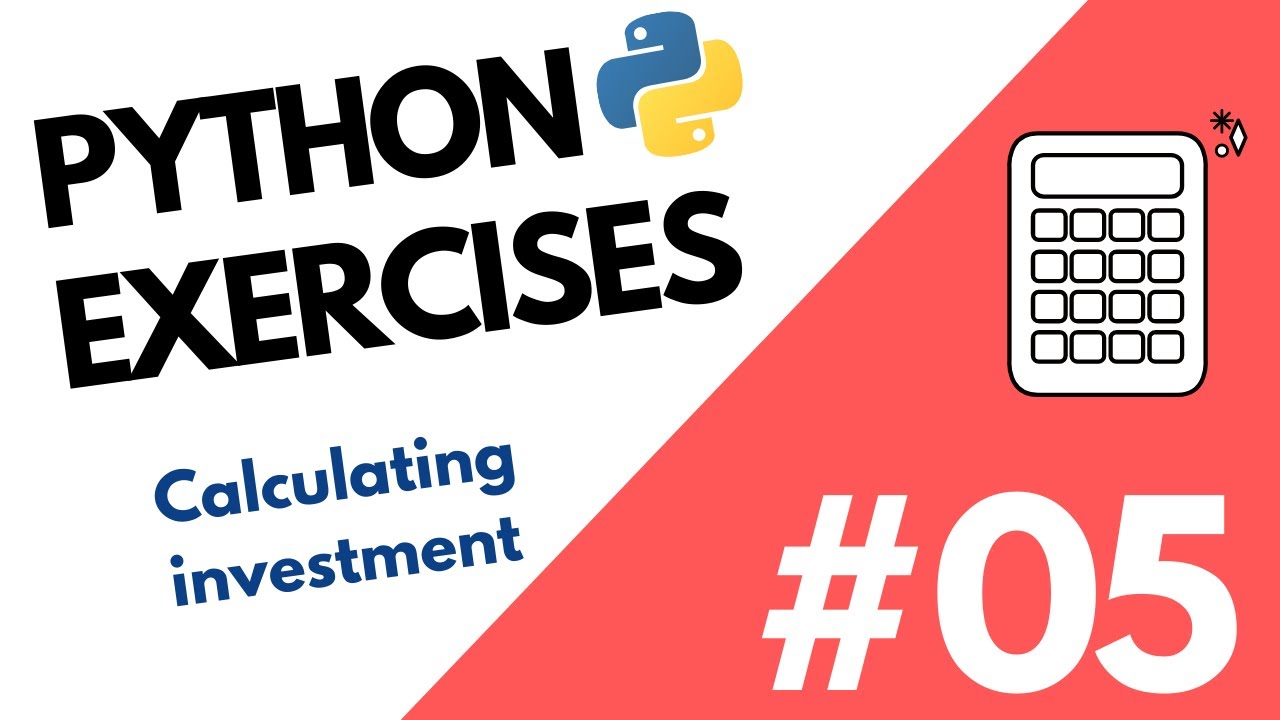 GirlCoder3's tweet card. How to calculate the rate of investment for 10 years using python |...