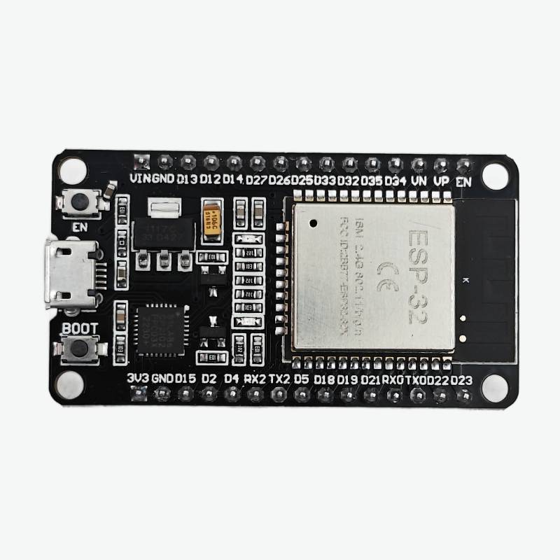 quartzcomponent's tweet card. The ESP32 Development Board is a powerful, feature-rich microcontroller module with integrated Wi-Fi and Bluetooth capabilities. Based on the ESP-WROOM-32 SoC, it supports dual-core processing,...