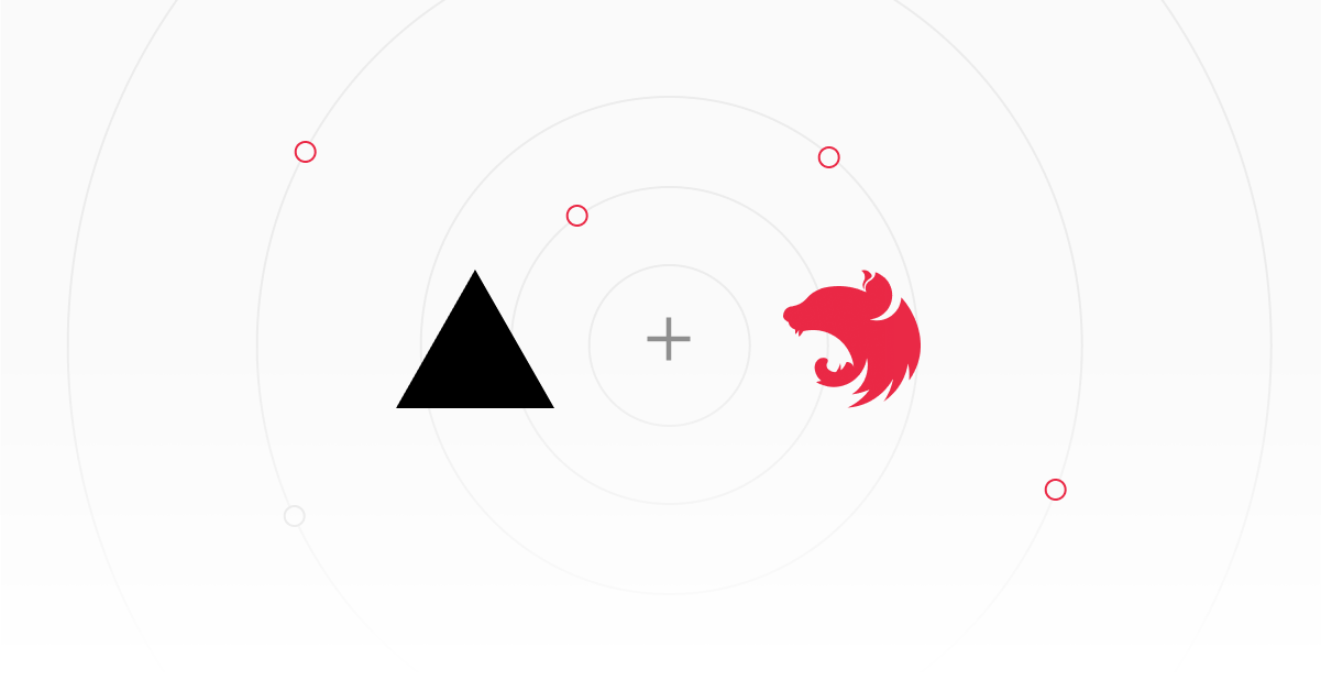 vercel_dev's tweet card. Vercel now detects and deploys NestJS, a framework for building efficient, scalable Node.js server-side applications, with zero configuration.