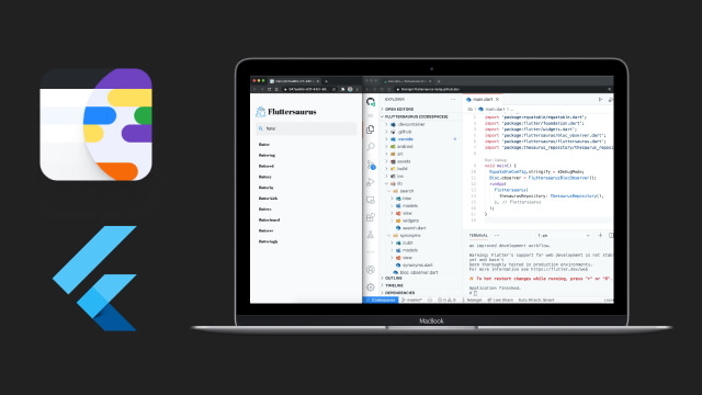 VGVentures's tweet card. Thoughts on trying out GitHub Codespaces for the first time and how to run Flutter code in a codespace.