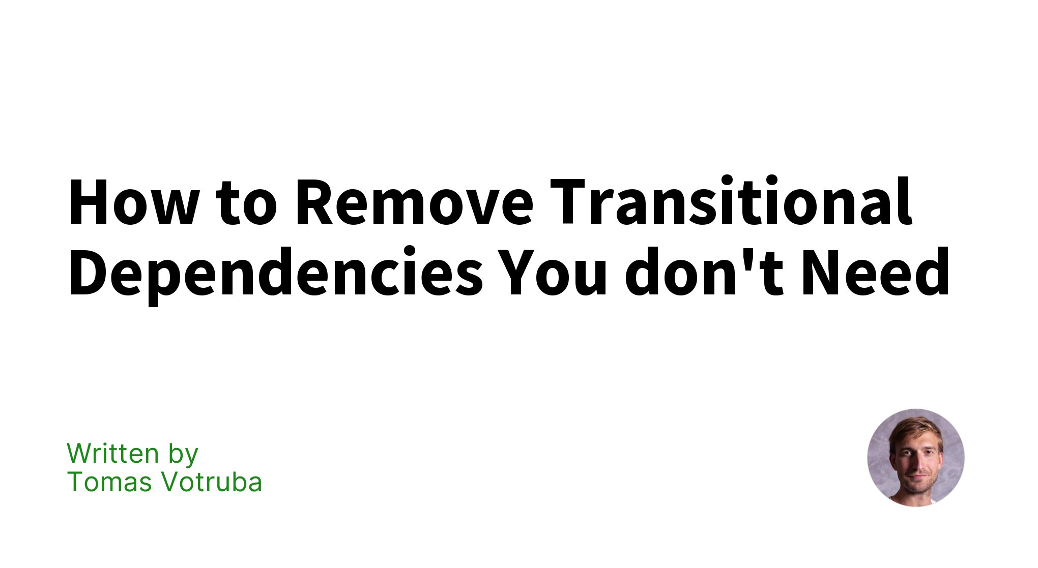VotrubaT's tweet card. In the last post [I shared a trick](/blog/unleash-the-power-of-simplicity-php-cli-app-with-minimal-dependencies) on how to **reduce CLI project /vendor size by 70 %**. Today we'll trim off a bit more...