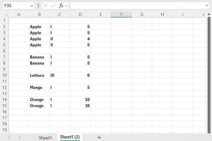 prashanth_kv's tweet card. Adding a blank row after each category change in Excel is quite simple. You just need to follow three easy steps.