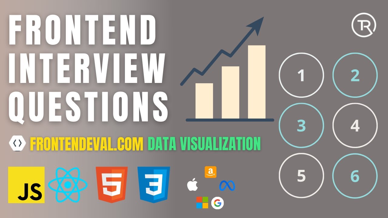 TheTechRally's tweet card. Frontend Interview Q&A with a FAANG Software Engineer - Data Fetch...