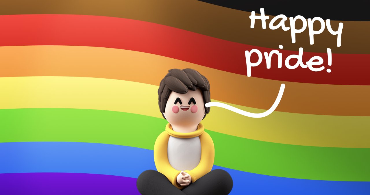 ceci_code's tweet card. Happy Pride month! In this tutorial, I'll share a handful of my favourite animation tricks. You'll learn how to build an animated wavy pride flag using CSS keyframes and linear gradients. We'll also...