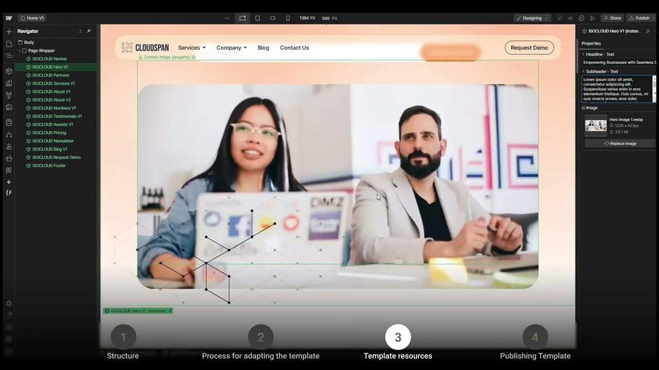 TheSprkl's tweet card. TheSprkl Webflow Tutorial. How to customize Webflow template