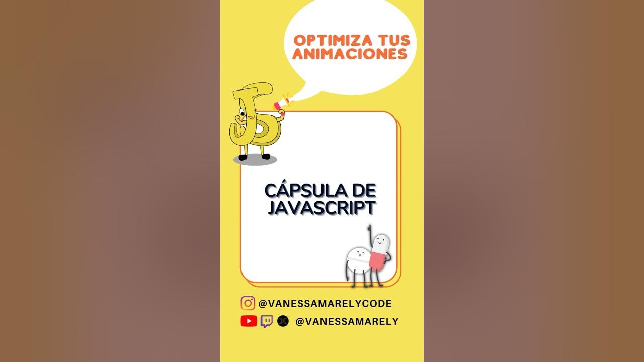vanessamarely's tweet card. Cápsula requestAnimationFrame #aprendejavascript