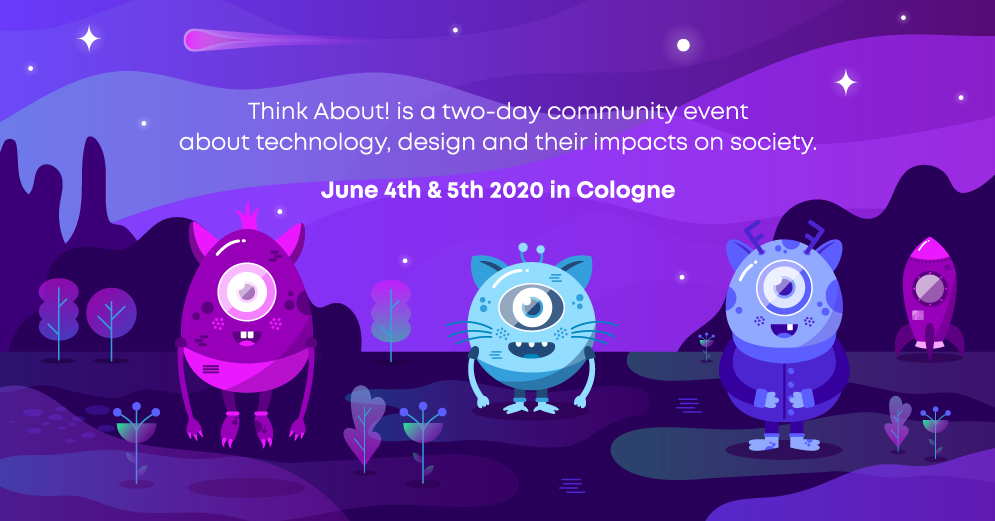 PhamTranscript's tweet card. Think About! is a tech conference which focuses not only on technology but also on design and their social impact. It creates a safe and inspirational space for everyone, and we really mean everyone.