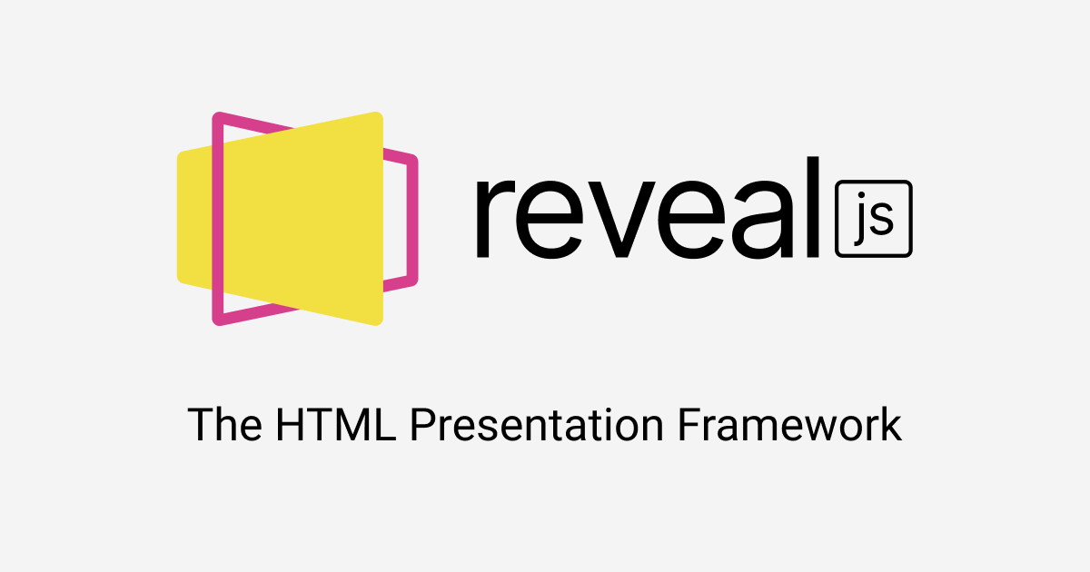GithubProject's tweet card. The HTML Presentation Framework. Contribute to hakimel/reveal.js development by creating an account on GitHub.