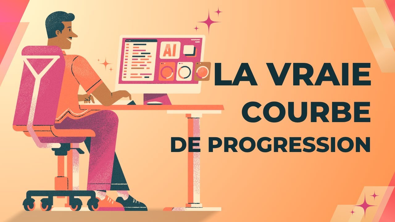 CodeMasteryDev's tweet card. La VÉRITABLE courbe de progression du développeur