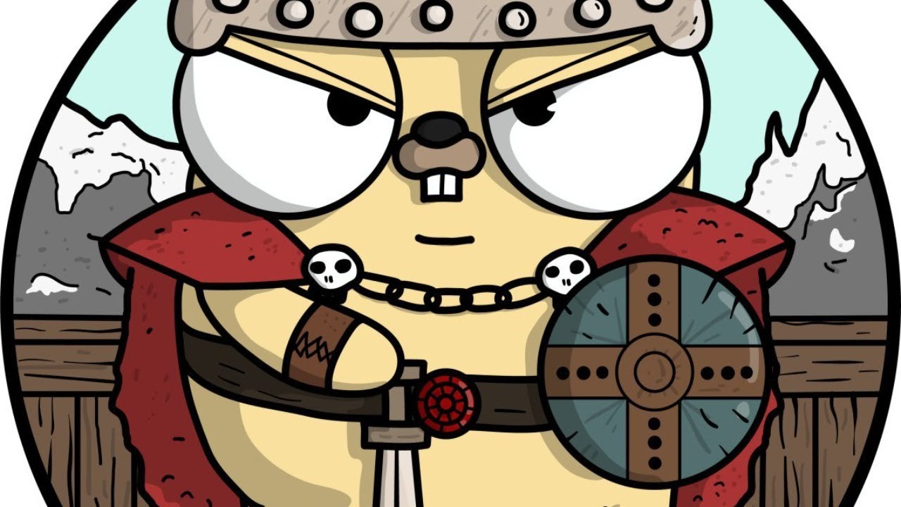GolangKazan's tweet card. Gophers & Dragons
